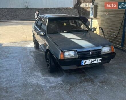 Синий ВАЗ 21099, объемом двигателя 1.5 л и пробегом 205 тыс. км за 615 $, фото 1 на Automoto.ua