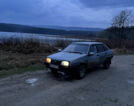 Синий ВАЗ 21099, объемом двигателя 1.5 л и пробегом 144 тыс. км за 313 $, фото 1 на Automoto.ua