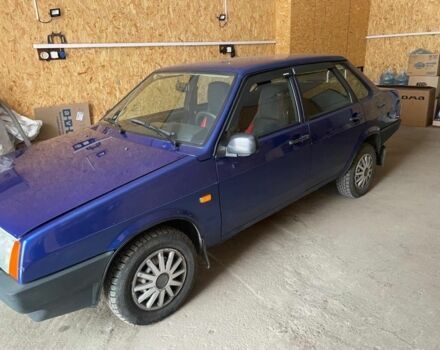 Синий ВАЗ 21099, объемом двигателя 1.5 л и пробегом 96 тыс. км за 2600 $, фото 1 на Automoto.ua