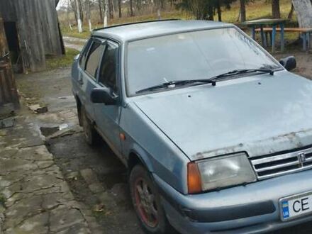 Синий ВАЗ 21099, объемом двигателя 1.6 л и пробегом 130 тыс. км за 850 $, фото 1 на Automoto.ua