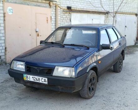 Синий ВАЗ 21099, объемом двигателя 1.5 л и пробегом 170 тыс. км за 1196 $, фото 1 на Automoto.ua