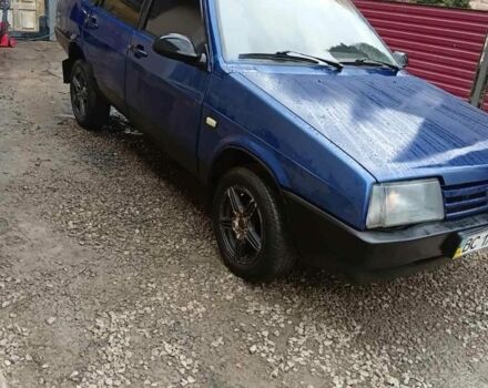 Синий ВАЗ 21099, объемом двигателя 0 л и пробегом 1 тыс. км за 600 $, фото 1 на Automoto.ua