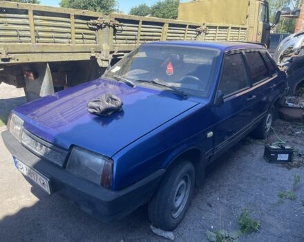 Синій ВАЗ 21099, об'ємом двигуна 1.5 л та пробігом 100 тис. км за 953 $, фото 1 на Automoto.ua