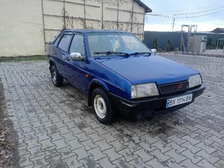 Синій ВАЗ 21099, об'ємом двигуна 1.5 л та пробігом 10 тис. км за 600 $, фото 1 на Automoto.ua