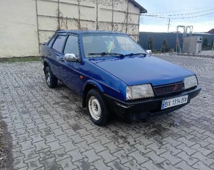 Синій ВАЗ 21099, об'ємом двигуна 1.5 л та пробігом 10 тис. км за 600 $, фото 1 на Automoto.ua