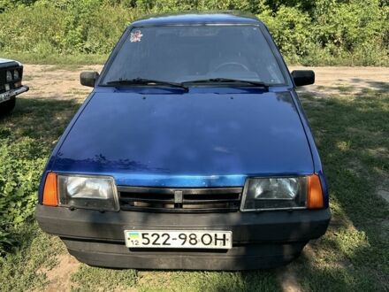 Синій ВАЗ 21099, об'ємом двигуна 1.5 л та пробігом 180 тис. км за 1152 $, фото 1 на Automoto.ua