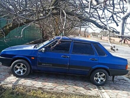 ВАЗ 21099 2002 в Днепре (Днепропетровске) на Automoto.ua Синий ВАЗ 21099, объемом двигателя 1.6 л и пробегом 170 тыс. км за 2000 $, фото 1 на Automoto.ua
