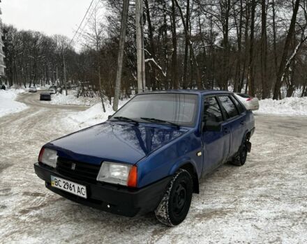 Синій ВАЗ 21099, об'ємом двигуна 1.5 л та пробігом 3 тис. км за 799 $, фото 1 на Automoto.ua