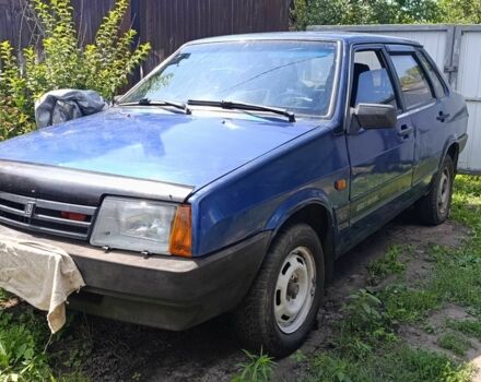Синій ВАЗ 21099, об'ємом двигуна 1.5 л та пробігом 225 тис. км за 1335 $, фото 1 на Automoto.ua
