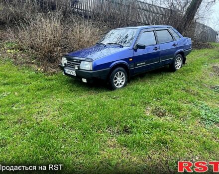 Синій ВАЗ 21099, об'ємом двигуна 1.5 л та пробігом 230 тис. км за 950 $, фото 1 на Automoto.ua