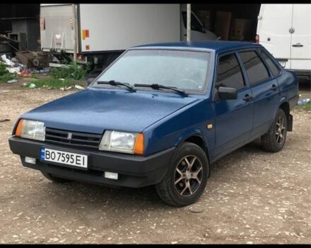 Синій ВАЗ 21099, об'ємом двигуна 1.5 л та пробігом 123 тис. км за 900 $, фото 1 на Automoto.ua