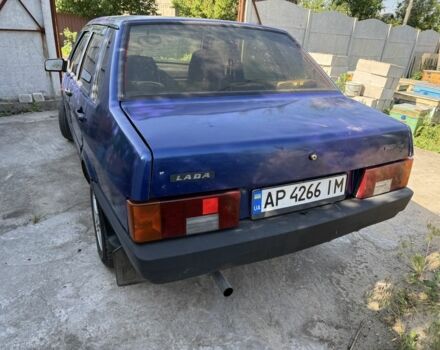 Синий ВАЗ 21099, объемом двигателя 1.5 л и пробегом 110 тыс. км за 1100 $, фото 1 на Automoto.ua