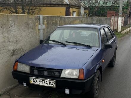 Синий ВАЗ 21099, объемом двигателя 1.5 л и пробегом 3 тыс. км за 1183 $, фото 1 на Automoto.ua