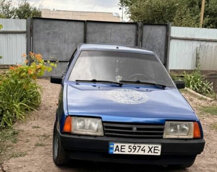 Синий ВАЗ 21099, объемом двигателя 1.5 л и пробегом 142 тыс. км за 1950 $, фото 1 на Automoto.ua