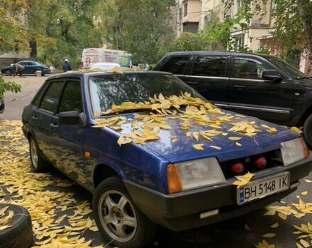 Синий ВАЗ 21099, объемом двигателя 1.5 л и пробегом 90 тыс. км за 2300 $, фото 1 на Automoto.ua