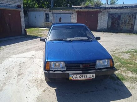 Синій ВАЗ 21099, об'ємом двигуна 1.6 л та пробігом 60 тис. км за 2850 $, фото 1 на Automoto.ua