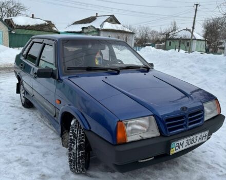 Синій ВАЗ 21099, об'ємом двигуна 1.5 л та пробігом 200 тис. км за 1450 $, фото 1 на Automoto.ua