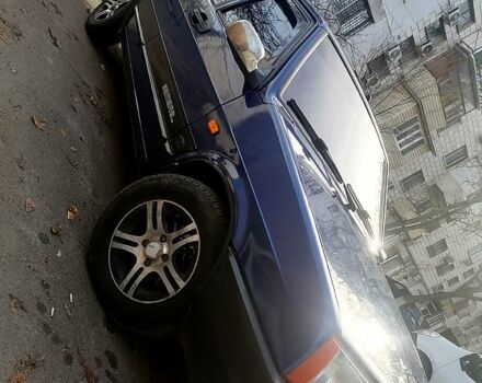 Синий ВАЗ 21099, объемом двигателя 1.5 л и пробегом 200 тыс. км за 1800 $, фото 1 на Automoto.ua