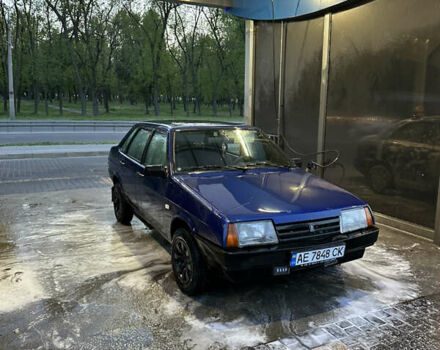 Синій ВАЗ 21099, об'ємом двигуна 1.5 л та пробігом 270 тис. км за 1600 $, фото 1 на Automoto.ua