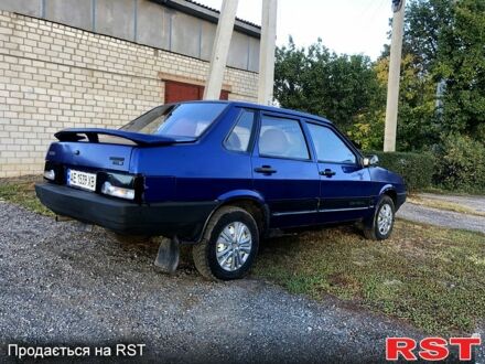 Синій ВАЗ 21099, об'ємом двигуна 1.5 л та пробігом 200 тис. км за 900 $, фото 1 на Automoto.ua