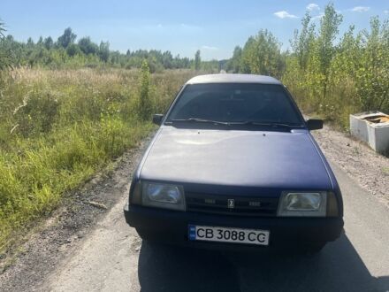 Синий ВАЗ 21099, объемом двигателя 1.5 л и пробегом 254 тыс. км за 2005 $, фото 1 на Automoto.ua