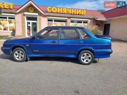 Синий ВАЗ 21099, объемом двигателя 1.5 л и пробегом 300 тыс. км за 2500 $, фото 1 на Automoto.ua