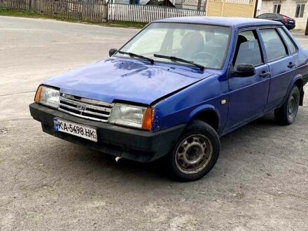 Синій ВАЗ 21099, об'ємом двигуна 1.5 л та пробігом 0 тис. км за 600 $, фото 1 на Automoto.ua