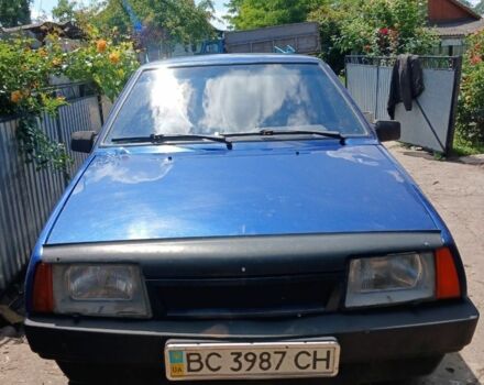 Синій ВАЗ 21099, об'ємом двигуна 1.5 л та пробігом 100 тис. км за 1200 $, фото 1 на Automoto.ua