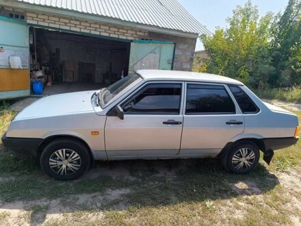 Синий ВАЗ 21099, объемом двигателя 1.5 л и пробегом 94 тыс. км за 1700 $, фото 1 на Automoto.ua