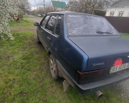 Синий ВАЗ 21099, объемом двигателя 1.5 л и пробегом 321 тыс. км за 916 $, фото 1 на Automoto.ua