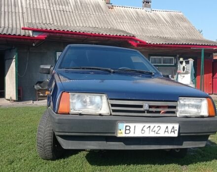 Синій ВАЗ 21099, об'ємом двигуна 1.5 л та пробігом 200 тис. км за 896 $, фото 1 на Automoto.ua