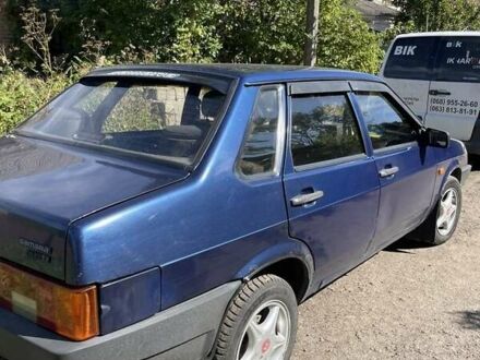 Синій ВАЗ 21099, об'ємом двигуна 1.5 л та пробігом 164 тис. км за 1456 $, фото 1 на Automoto.ua