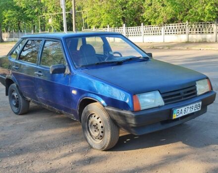 Синий ВАЗ 21099, объемом двигателя 0 л и пробегом 174 тыс. км за 961 $, фото 1 на Automoto.ua