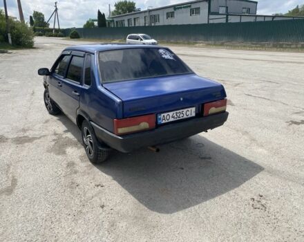 Синий ВАЗ 21099, объемом двигателя 1.5 л и пробегом 167 тыс. км за 900 $, фото 1 на Automoto.ua