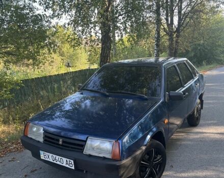 Синій ВАЗ 21099, об'ємом двигуна 1.5 л та пробігом 200 тис. км за 1253 $, фото 1 на Automoto.ua