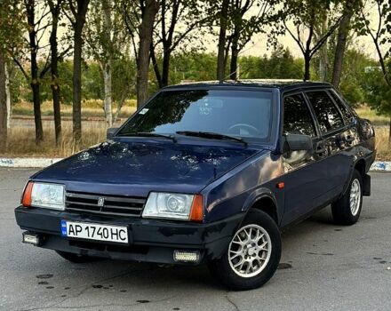 Синий ВАЗ 21099, объемом двигателя 1.5 л и пробегом 300 тыс. км за 1600 $, фото 1 на Automoto.ua