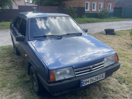 Синій ВАЗ 21099, об'ємом двигуна 1.5 л та пробігом 190 тис. км за 900 $, фото 1 на Automoto.ua