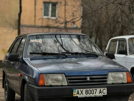 Синій ВАЗ 21099, об'ємом двигуна 1.5 л та пробігом 200 тис. км за 953 $, фото 1 на Automoto.ua