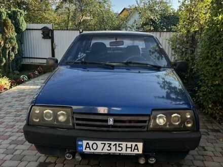 Синій ВАЗ 21099, об'ємом двигуна 1.6 л та пробігом 170 тис. км за 900 $, фото 1 на Automoto.ua
