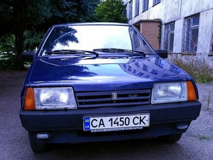 Синий ВАЗ 21099, объемом двигателя 1.5 л и пробегом 170 тыс. км за 1650 $, фото 1 на Automoto.ua