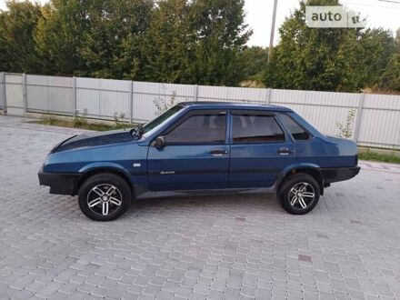ВАЗ 21099 2004 у Львові на Automoto.ua Синій ВАЗ 21099, об'ємом двигуна 1.6 л та пробігом 187 тис. км за 1700 $, фото 1 на Automoto.ua