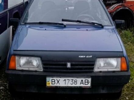 Синий ВАЗ 21099, объемом двигателя 1.5 л и пробегом 157 тыс. км за 1000 $, фото 1 на Automoto.ua