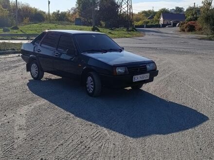 Синий ВАЗ 21099, объемом двигателя 1.5 л и пробегом 230 тыс. км за 1700 $, фото 1 на Automoto.ua