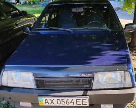 Синий ВАЗ 21099, объемом двигателя 1.5 л и пробегом 246 тыс. км за 1700 $, фото 1 на Automoto.ua