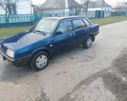 Синій ВАЗ 21099, об'ємом двигуна 1.5 л та пробігом 120 тис. км за 1500 $, фото 1 на Automoto.ua