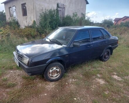 Синій ВАЗ 21099, об'ємом двигуна 1.6 л та пробігом 260 тис. км за 679 $, фото 1 на Automoto.ua