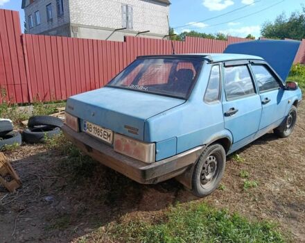 Синій ВАЗ 21099, об'ємом двигуна 1.5 л та пробігом 120 тис. км за 1000 $, фото 1 на Automoto.ua