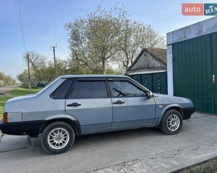 Синий ВАЗ 21099, объемом двигателя 1.5 л и пробегом 154 тыс. км за 2200 $, фото 1 на Automoto.ua