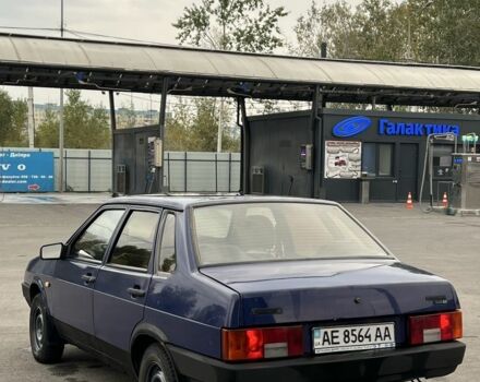 Синий ВАЗ 21099, объемом двигателя 1.6 л и пробегом 150 тыс. км за 1153 $, фото 1 на Automoto.ua