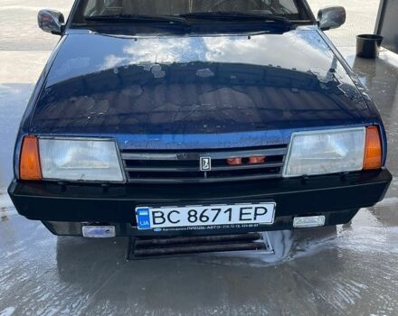 Синій ВАЗ 21099, об'ємом двигуна 1.5 л та пробігом 224 тис. км за 1300 $, фото 1 на Automoto.ua